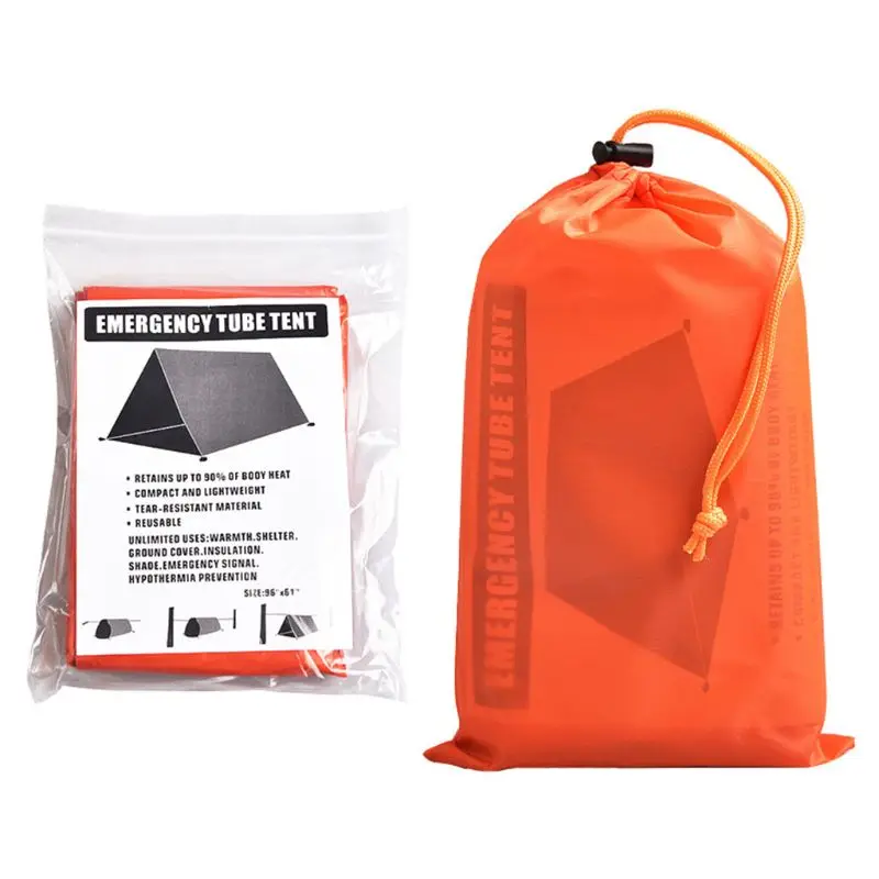 

Outdoor Lightweight Sleeping Tent Bug Netting Foldable Thermal Ultralight Bag W0YB