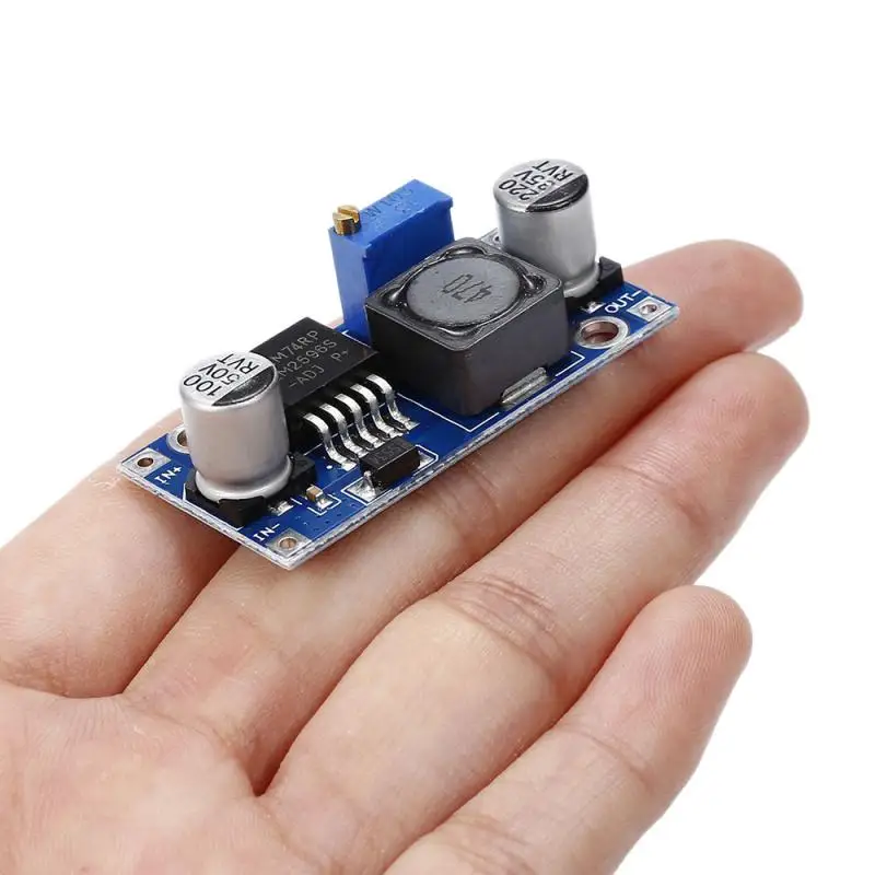 New 1pcs LM2596s DC-DC step-down power supply module 3A adjustable LM2596 voltage regulator 1.25V-30V | Электроника