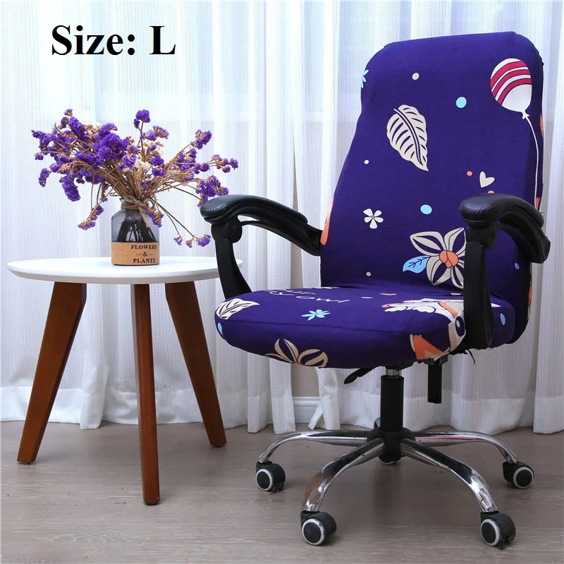 maotouying size L Современный Офисный чехол на компьютерное кресло пылезащитный чехол для студийного офисного кресла эластичный чехол для компьютерного игрового кресла - Цвет: maotouying size L