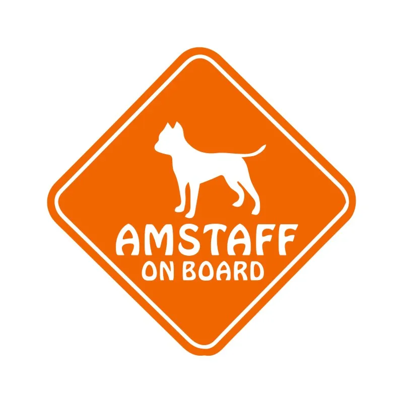 15x15 см AMSTAFF на борту наклейки и Переводные картинки для кузова собаки украшение
