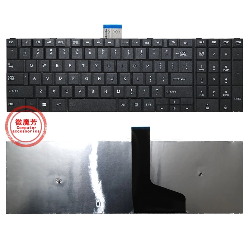 Новая английская клавиатура для ноутбука Toshiba L50A C50D C50 A C55D S50 L50DA C55 | Компьютеры и