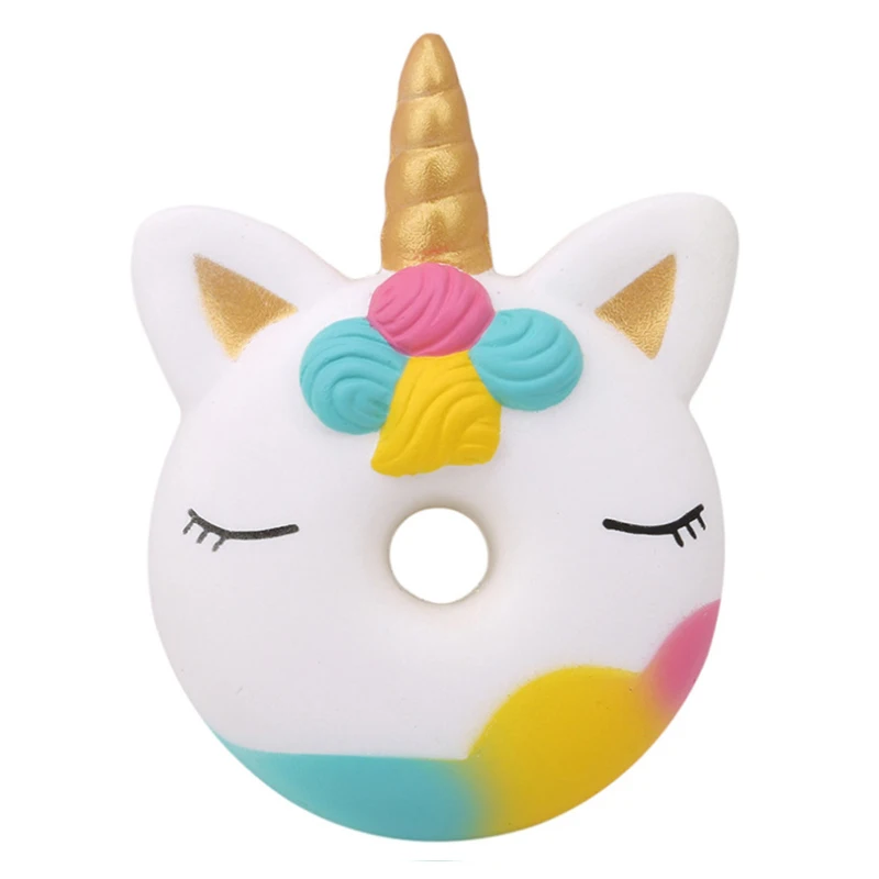 Kawaii милый кот Мороженое Мягкий ароматизированный мягкий Единорог молоко jumbo медленно поднимающийся мягкий подарок игрушки