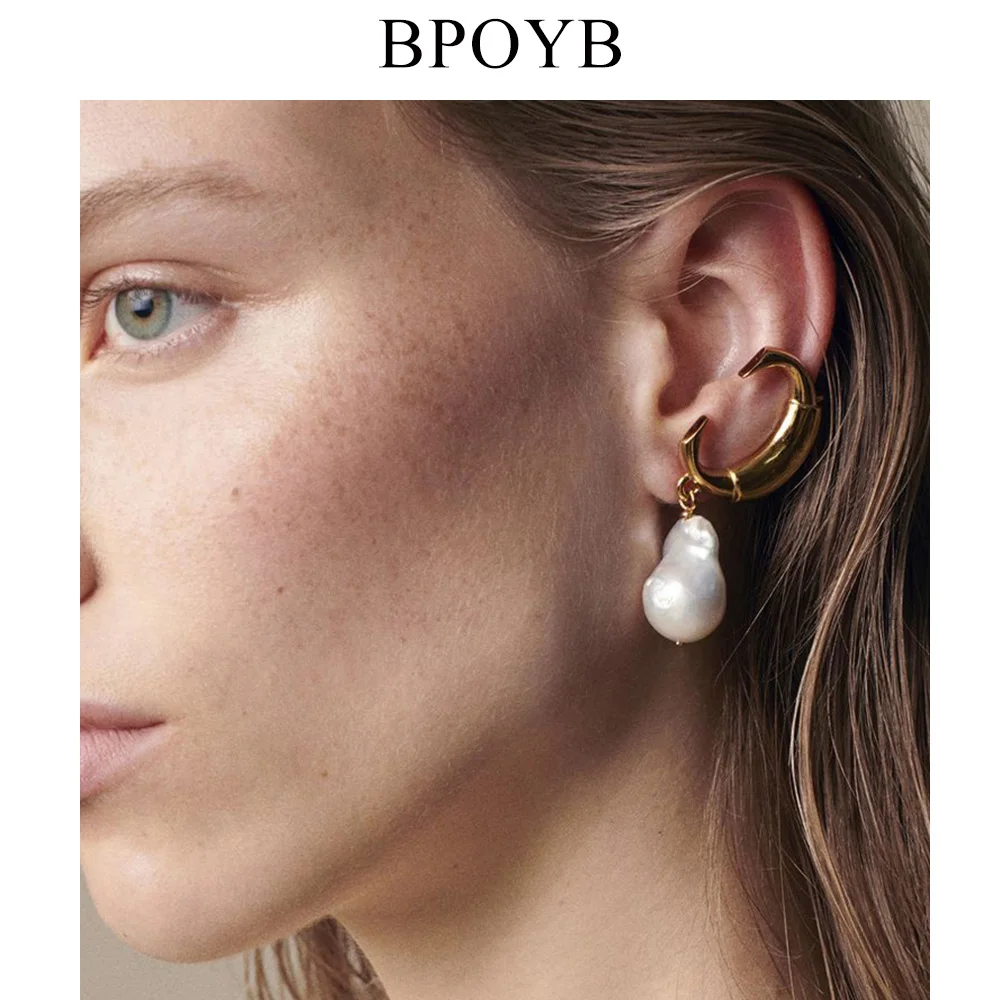 BPOYB 2020 новые модные серьги подвески с искусственным жемчугом уникальные