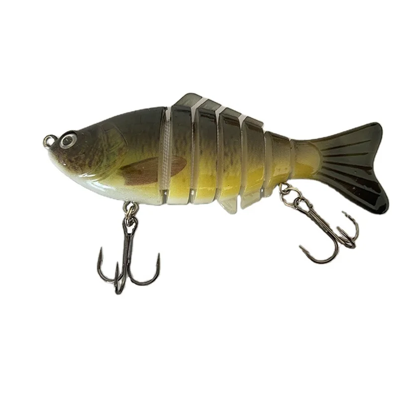 

LUTAC Jointed Fish Lure 15g Hard Plastic Segmented Multi Jointed Swimbait