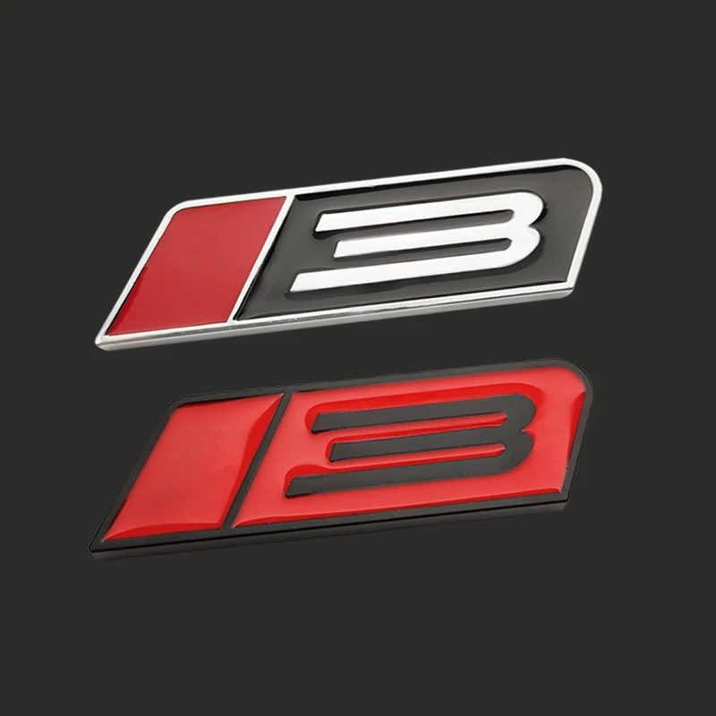 

3D Metal Car Sticker Turbo 3 Running Horse Badge For Ford Mustang GT Front Bonnet Emblem Rear Trunk Tailgate Logo Letter Decal
