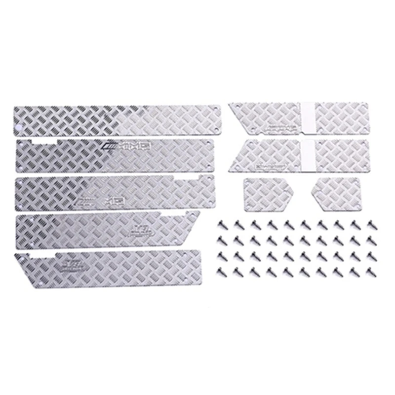 

for MN86S MN86 MN86KS MN86K MN G500 RC Car Metal Anti-Skid Plate Door Decorative Sheet Accessories Upgrade Parts