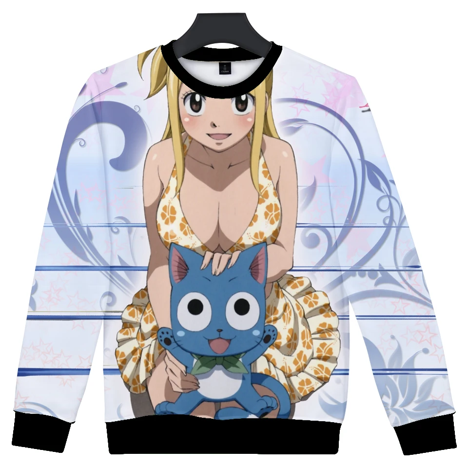 

High Quality Full range FAIRY TAIL 3D hoodies Men/women sweatshirt FAIRY TAIL Harajuku Men's hoodie Young People Casual Clothing