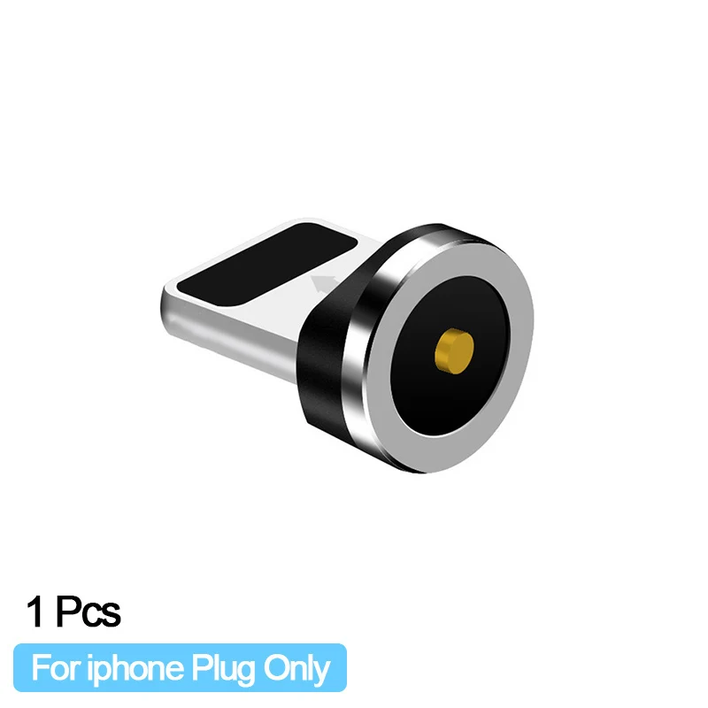 Plug For iphone Светодиодный стример поглощающая электромагнитное излучение кабель светящийся микро Тип usb C 8 Pin кабель для быстрой зарядки потока яркий МАГНИТ Зарядное устройство Шнуры Провода - Цвет: Plug For iphone