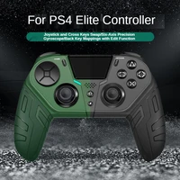 for ps4 games elite console wireless bluetooth vibration gamepad joystick modular programmable back button turbo game controller