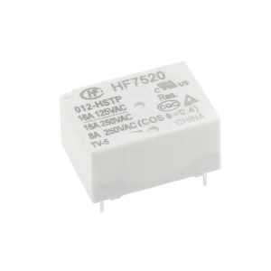 Реле HSTP HF752005, HF7520-005-HSTP, HF7520-012-HSTP, HF7520-024-HSTP, HF7520, 005, 012, 024, HSTP, HF752005/012/024, 5 В, 12 В, 24 В, 16 А, 4 контакта