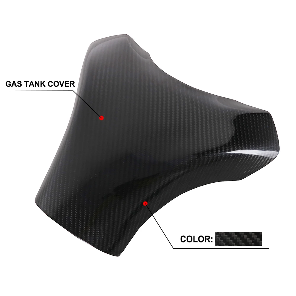 

Motorcycle Carbon Fiber Gas Tank Cover Guard Protector For KAWASAKI Ninja ZX10R ZX-10R ZX 10R 2008 2009 2010 Street Bike