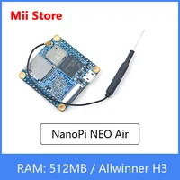 nanopi neo air iot development board 512 mb ram wifi bluetooth 8 gb32gb emmc allwinner h3 quad core cortex a7 ubuntucore