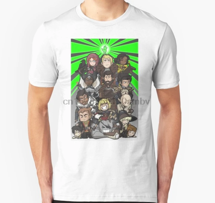 

Men tshirt Dragon Age Inquisition Unisex T Shirt women T-Shirt tees top