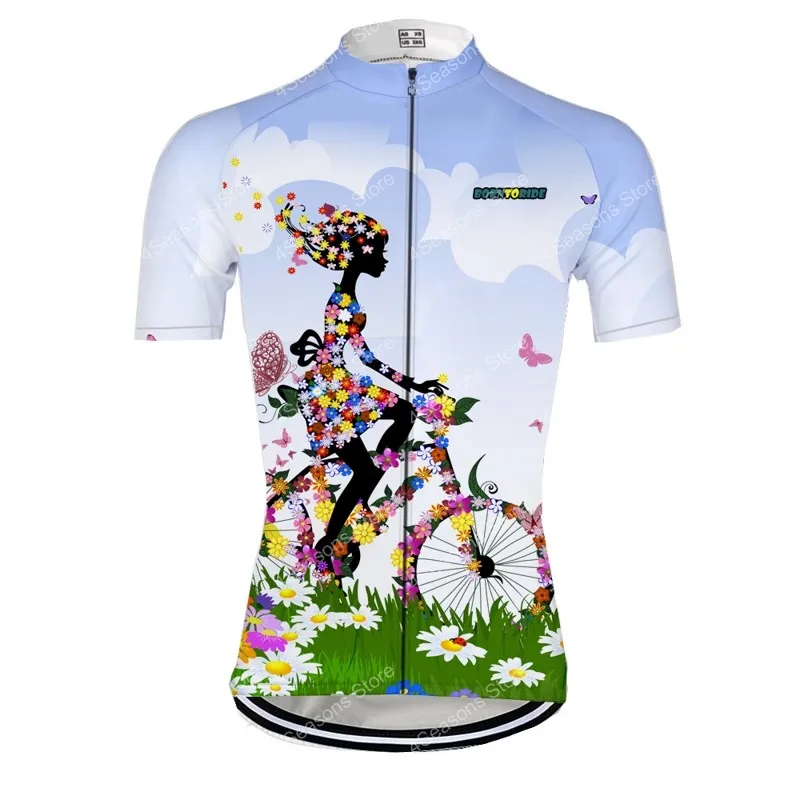 Женская велосипедная майка белая рубашка для езды на горном велосипеде 2020|Майки