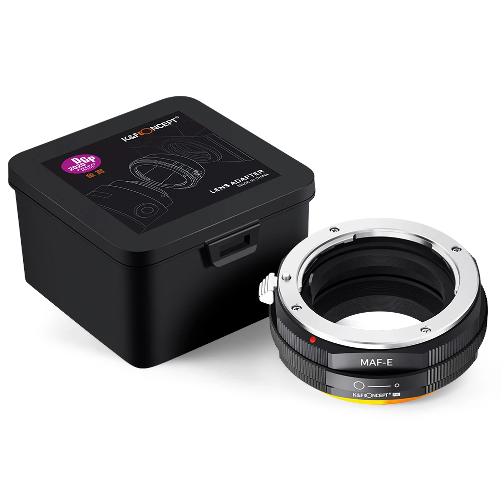 K&ampF Concept adapter Pro for Minolta AF lens to Sony E NEX a6000 A7R2 A73 A7C a1 | Электроника