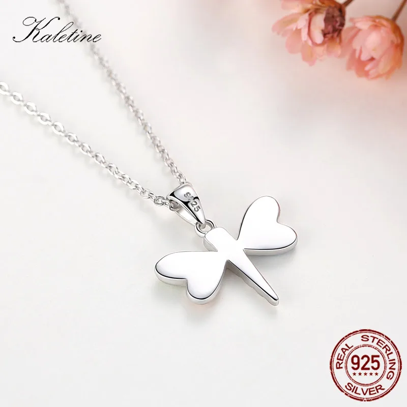 Кулон KALETINE Dragon Fly ожерелье из стерлингового серебра 925 пробы подвеска в виде