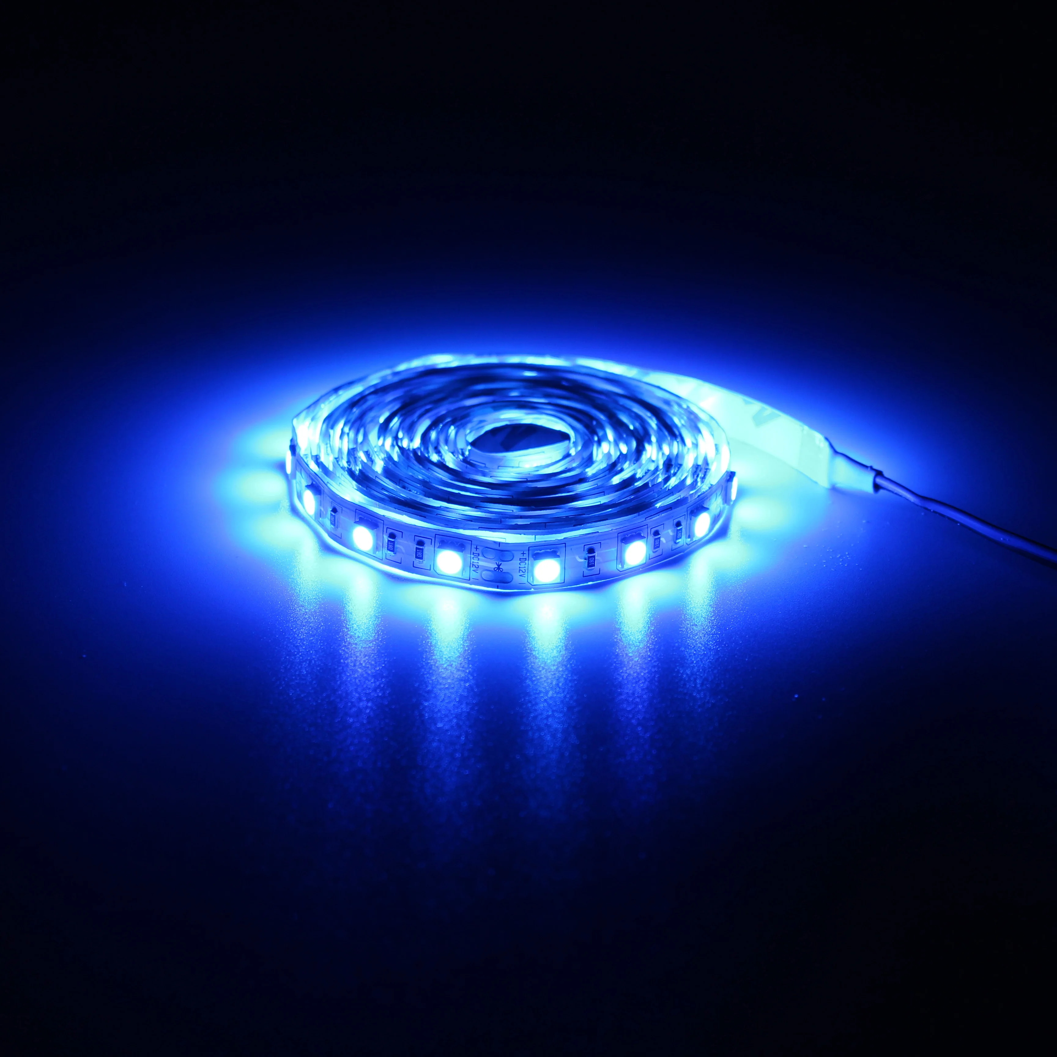 5050 светодиодный ная лента 12 В водостойкая luces LED теплый белый красный синий