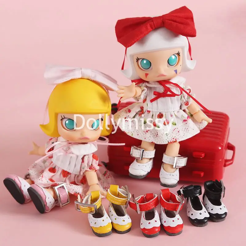 Новая кукла 2 7 см одежда милые туфли из искусственной кожи для 1/12 bjd obitsu11 mollys ob11