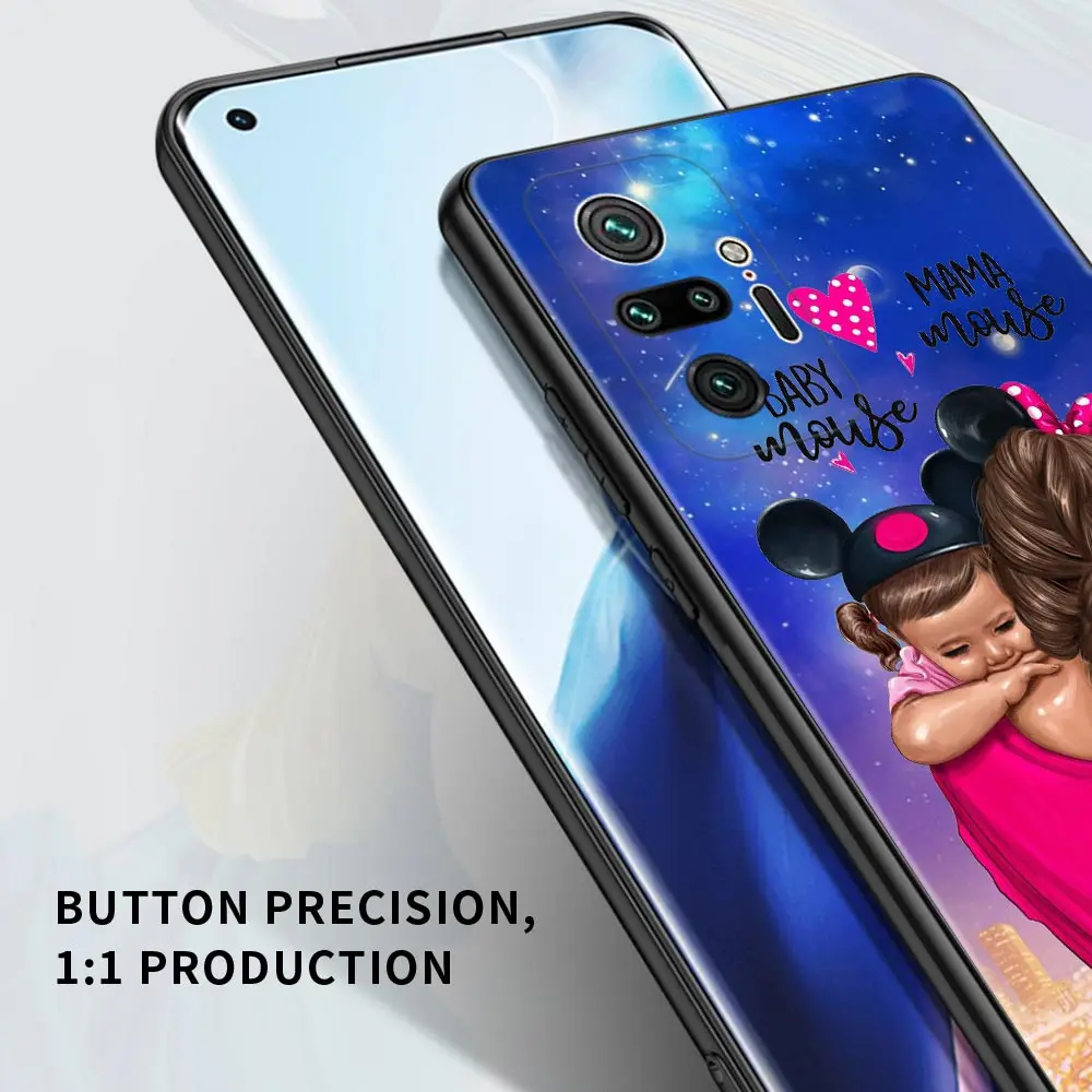 Super Mom Baby Girl Boy Soft Funda for Redmi K40 Plus 9A 9C 9T Coque Phone case For Redmi Note 10 Pro Max 9 9s 9t 8t 7 Cover