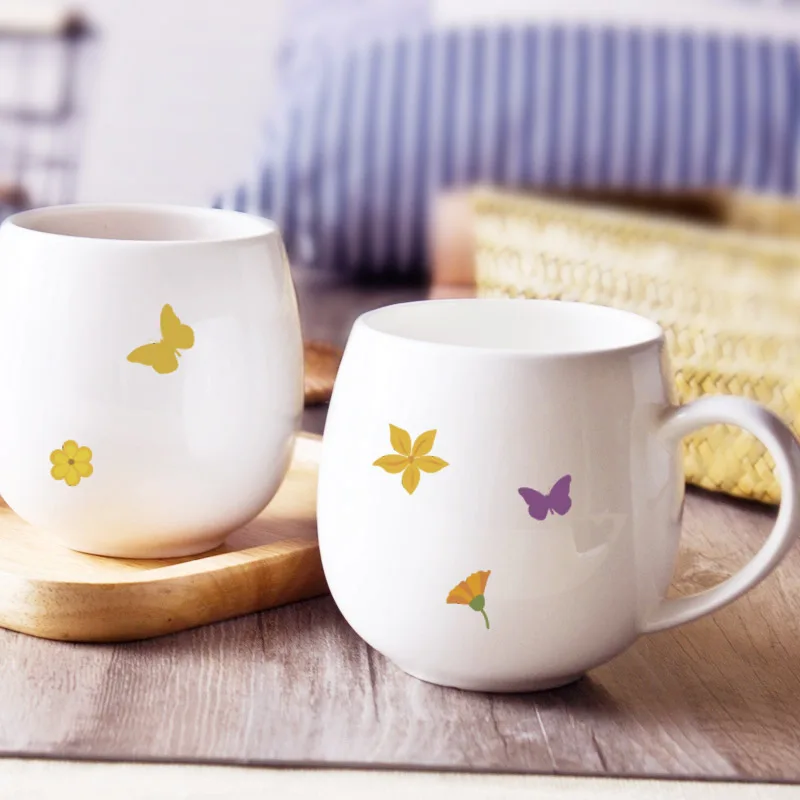 Romantic Flowers Vine Wall Stickers For Home Wedding Decoration Accessories DIY Natural Plant Decor Mural PVC Art Decals | Дом и сад