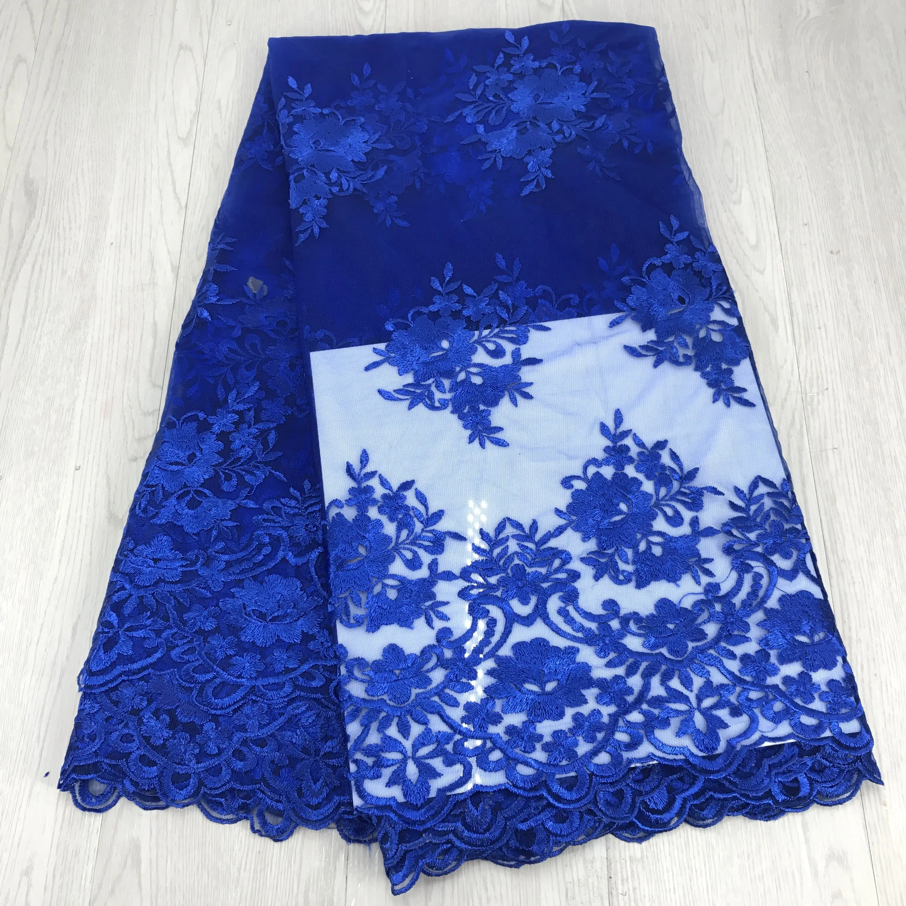 

African lace fabric 2020 High quality Nigerian French lace fabric wedding dress