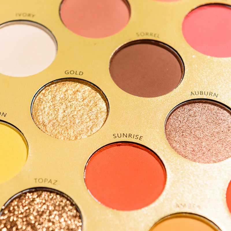 Тени для век Beauty Glazed матовые перламутровые 72 цвета |