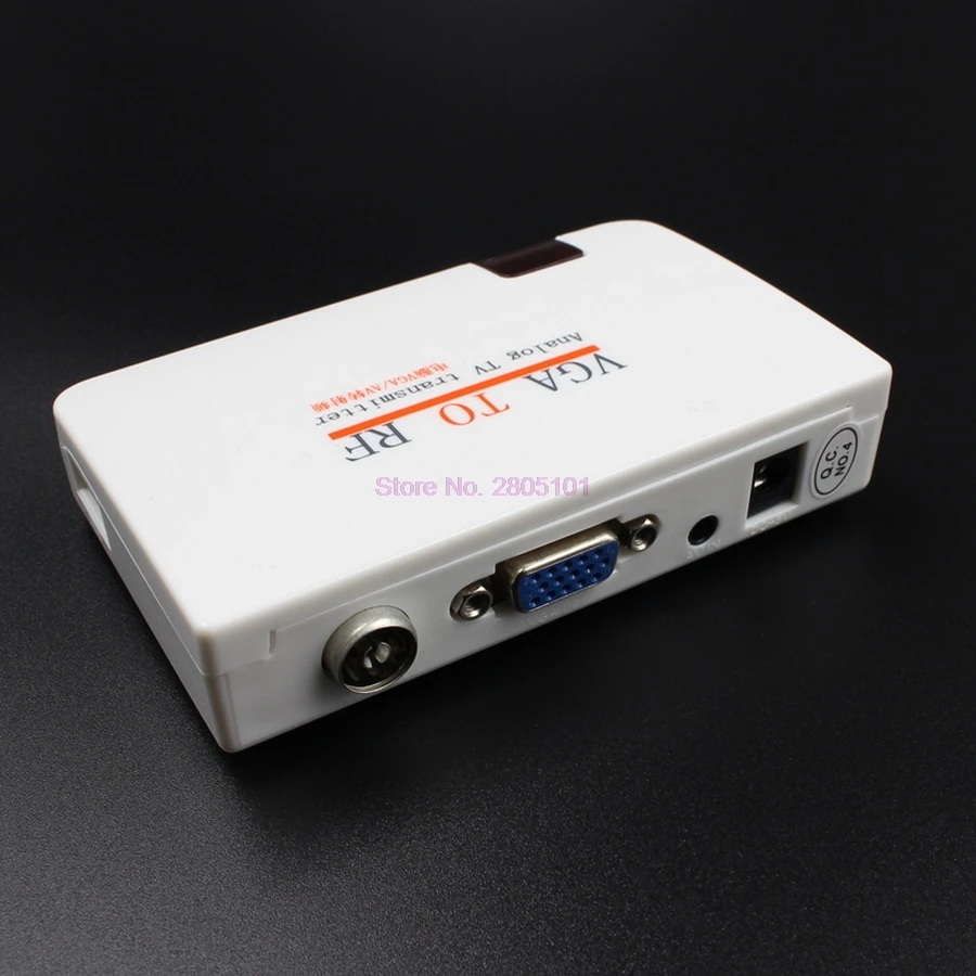 Dhl или fedex 5 шт VGA к RF конвертер компьютера проводному интерфейсу удлинитель