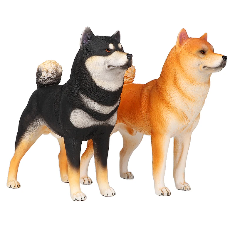 Золотистый ретривер Акита Сиба ину модель бульдога имитация модели животных