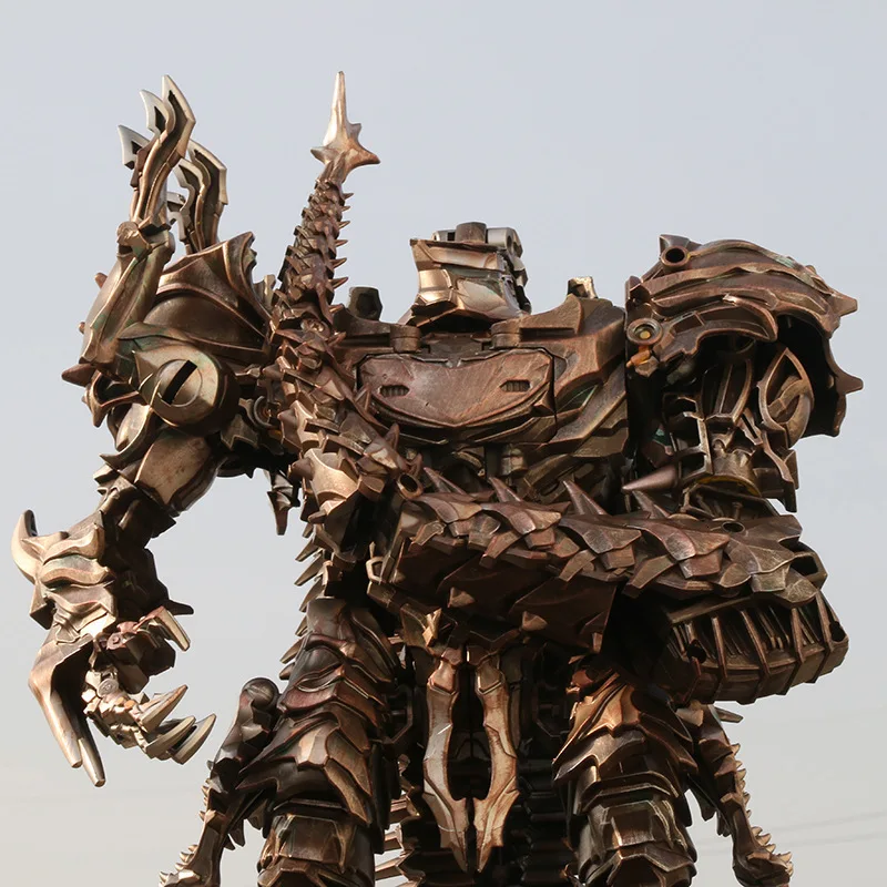 AOYI LS11 LS 11 Фигурка трансформер 37 см Scorn dinobot старинные Бегемот динозавр модель из