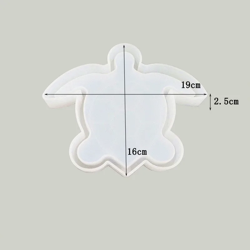 

Turtle Resin Silicone Molds, Tortoise Serving Tray Molds for Epoxy Resin, Great for Home Decoration, Resin Ocean Wave Painting