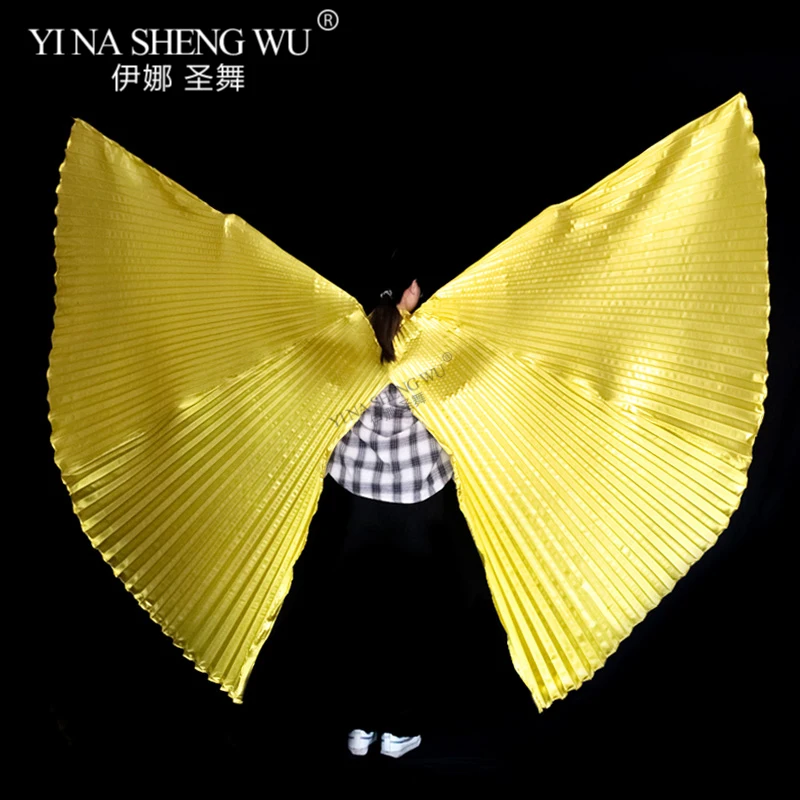 Женский костюм для танца живота принадлежности египетские крылья золото