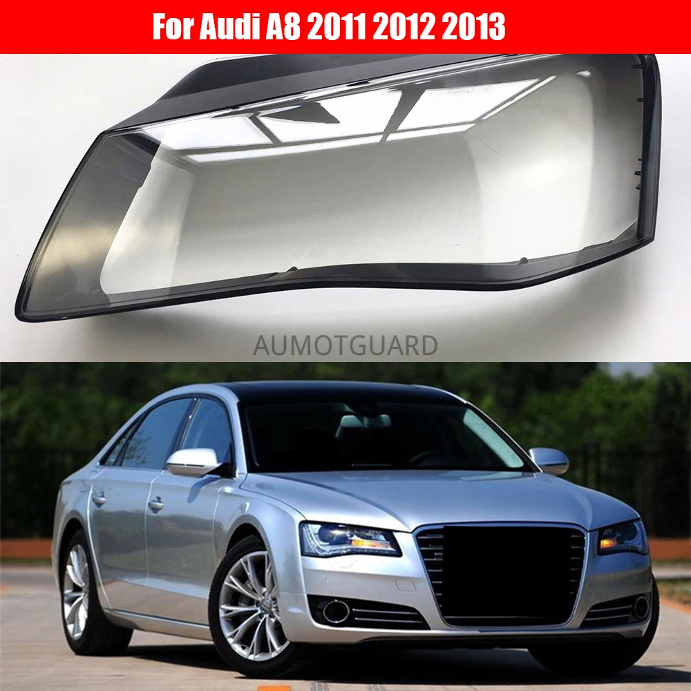 

Автомобильные фары объектив для Audi A8 2011 2012 2013 Автомобильные фары объектив Замена переднего авто чехол