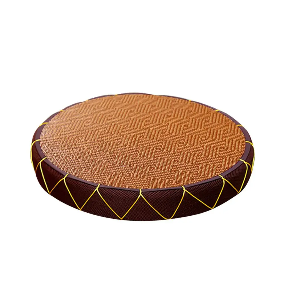 Соломенная подушка для пола в японском стиле ручной плетеный коврик йоги футон