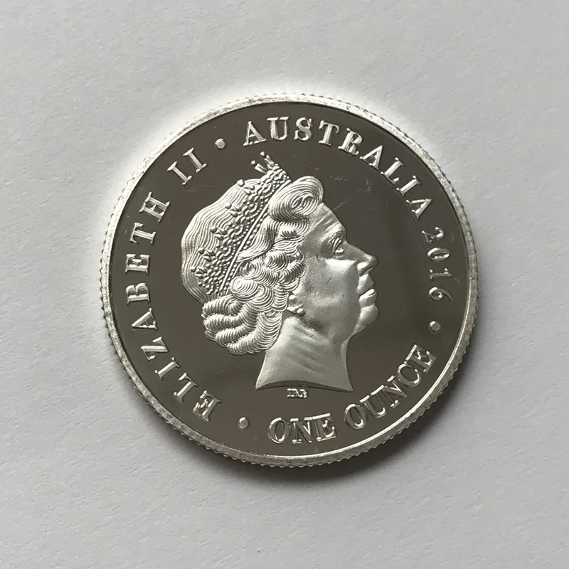 5 шт. Немагнитный Happy 90TH на день рождения Елизаветы 1 OZ с серебряным покрытием знак