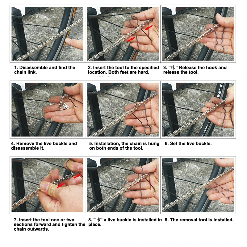 2 шт. инструмент для разборки велосипедной пряжки аксессуары ремонта