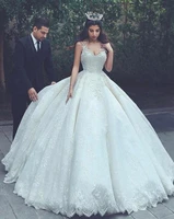 custom made sexy lace appliques luxury vintage corset wedding dress ball gown 2019 lace appliques dubai bride dress