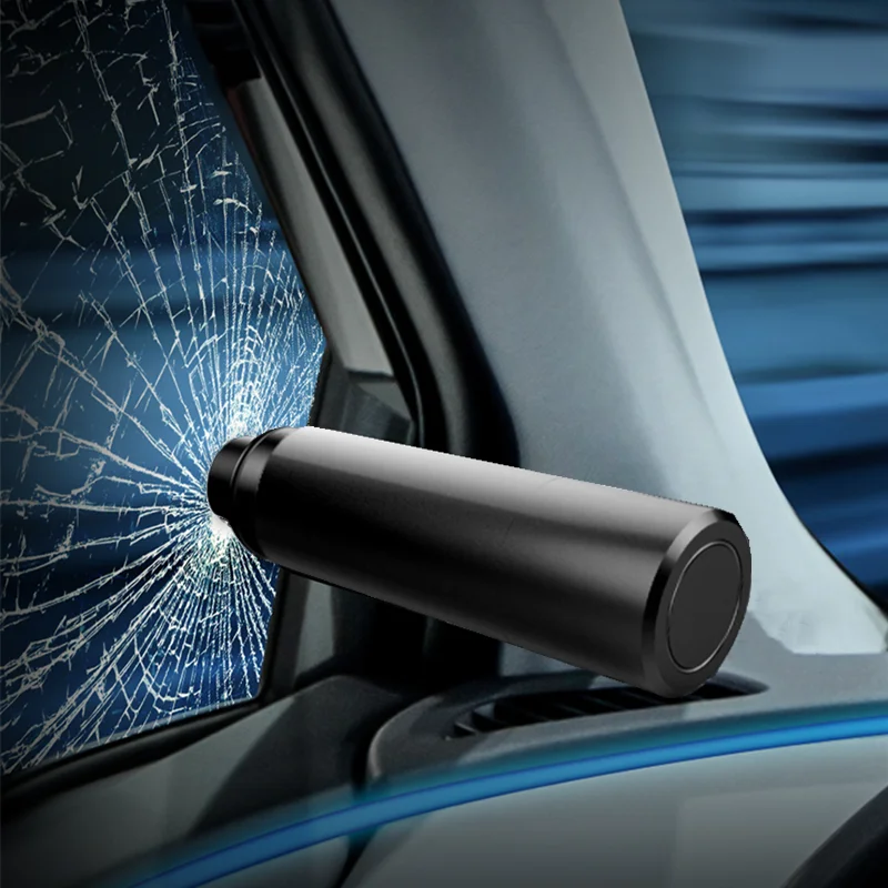 

Car safety hammer automatic emergency glass window breaker belt cutter life-saving exhaust Car emergency tool 1s broken glass