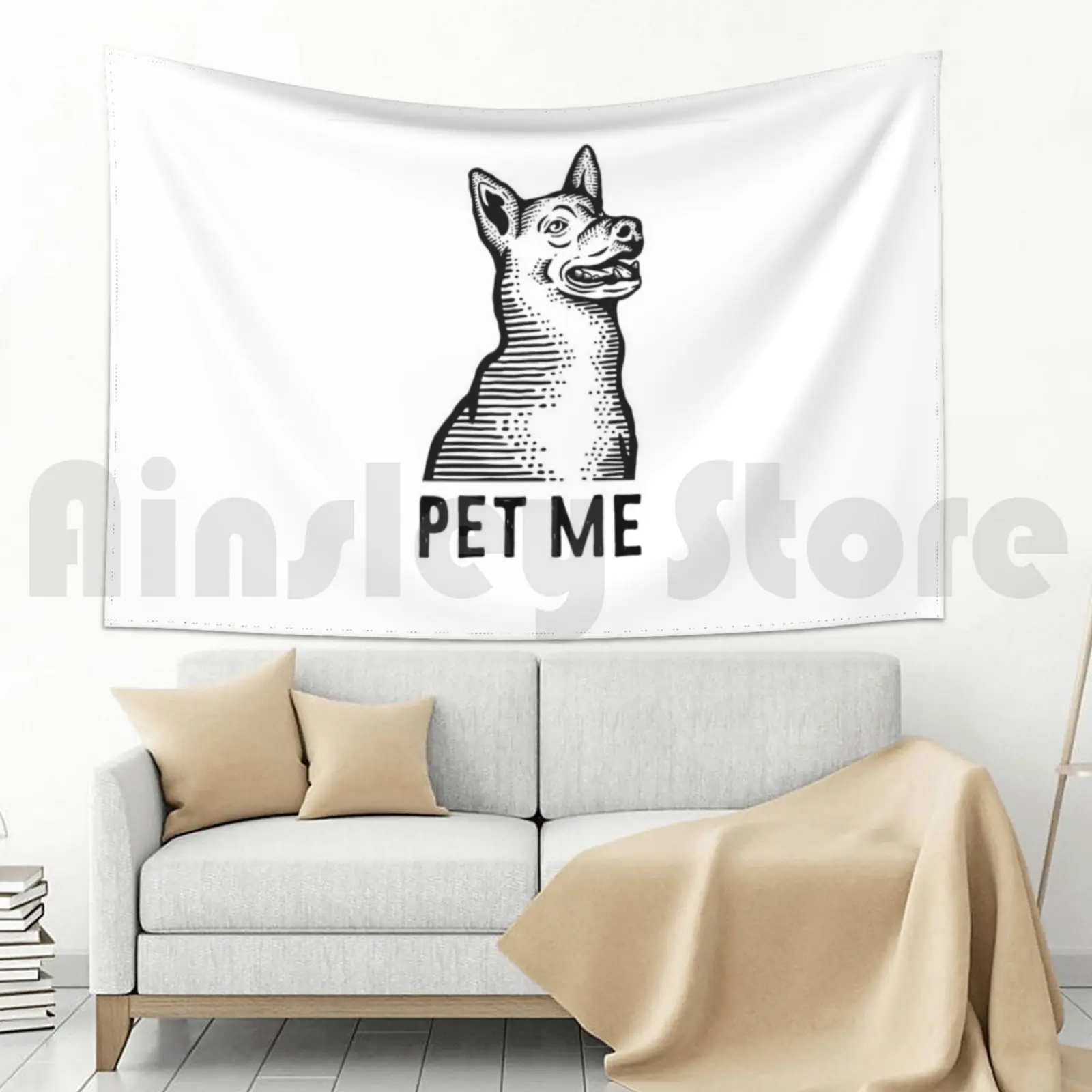 Pet Me Tapestry Living Room Bedroom Adopt Pets Adopted Hacks Update |