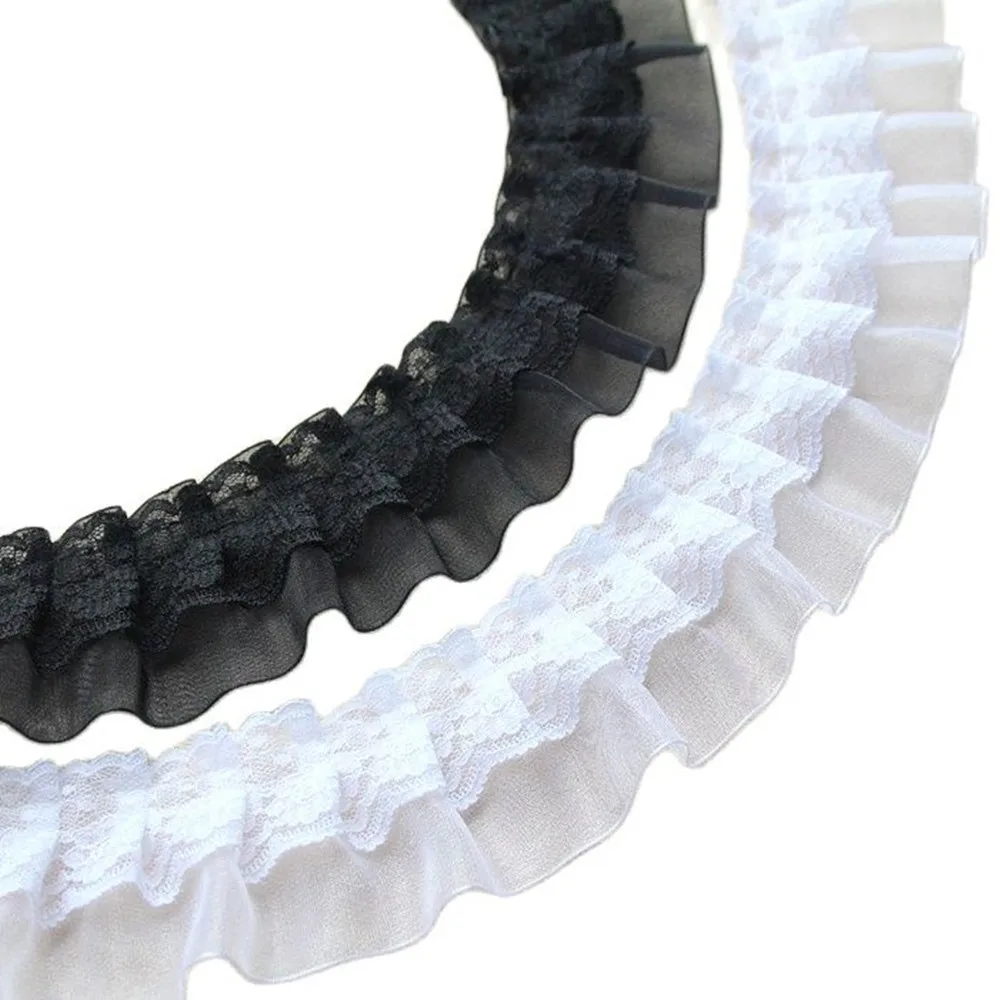 1 м вышитая кружевная ткань занавеска из гипюра 5 см плиссированная тюль