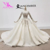 aijingyu free shipping on party dresses short front indian train pricess queen bridal gown shops wedding dress