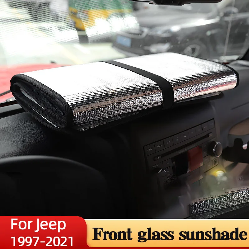 

Автомобильные солнцезащитные козырьки на лобовое стекло для Jeep 1997-2021