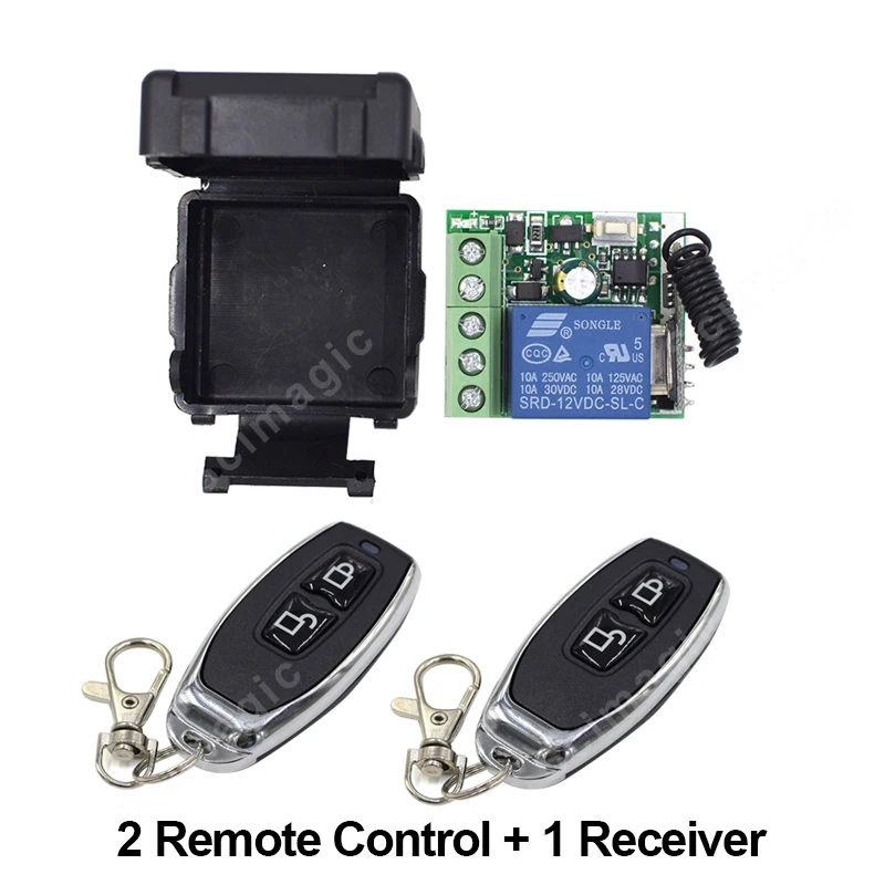 Беспроводной Радиочастотный релейный модуль с дистанционным управлением 433 МГц 6