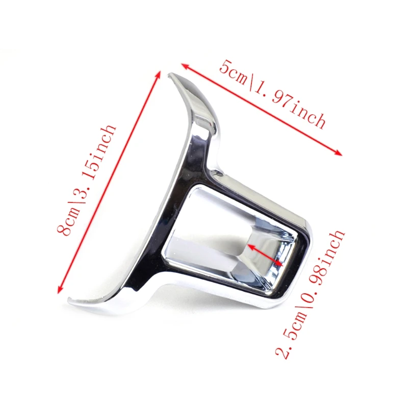

ABS Chrome Steering Wheel Trim Cover