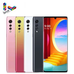 lg velvet 5g korean version g900n unlocked mobile phone 6 8 8gb ram 128gb rom 48mp octa core 1sim nfc android smartphone free global shipping