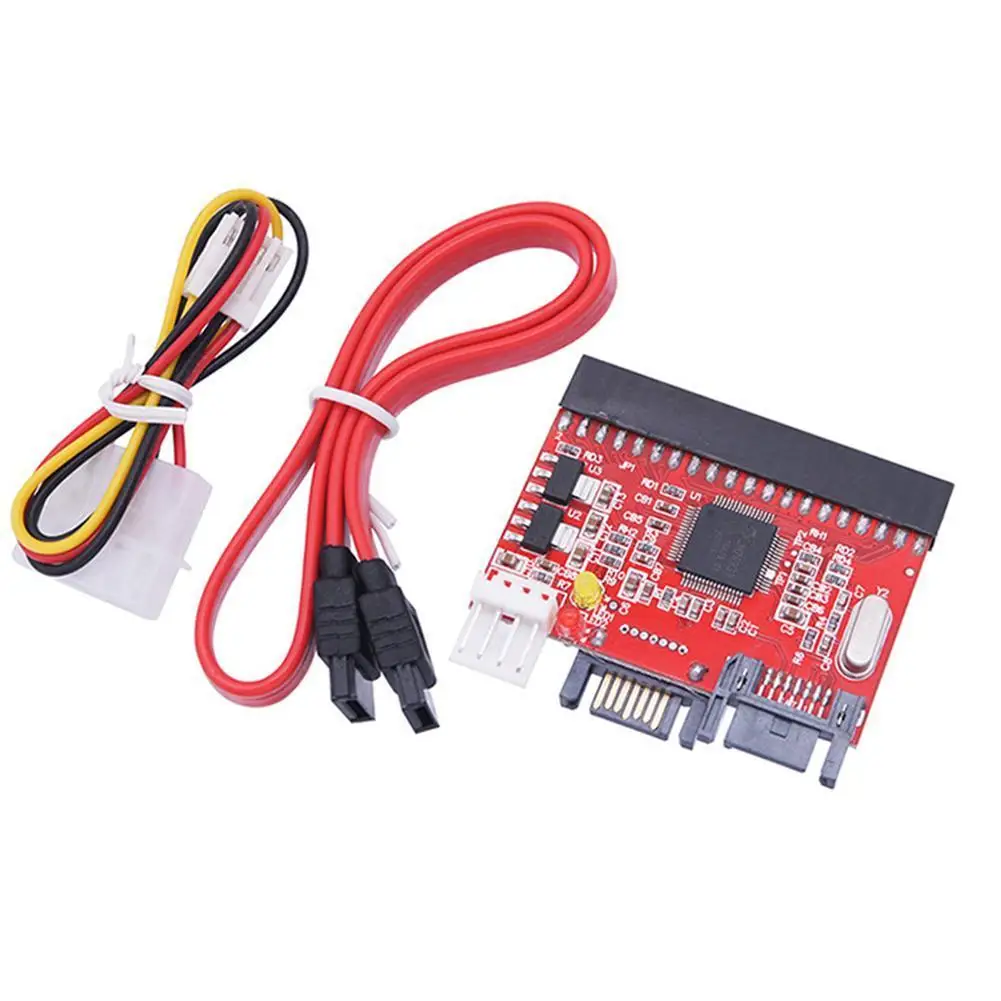 

5PCS IDE to SATA PCI Card 100/133 HDD/CD/DVD SATA Serial Drop Hard IDE Disk Shipping Converter SATA Driver ATA Adapter to G7F7