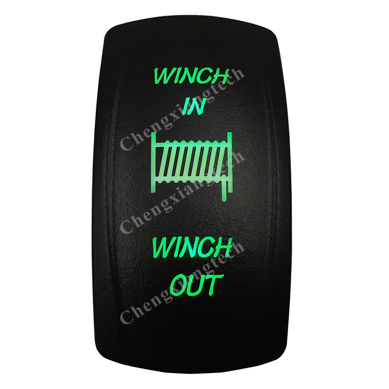 Лодка автомобиля 7 Pin код мгновенный вкл/выкл/Мгновенный На DPDT тумблер лебедка