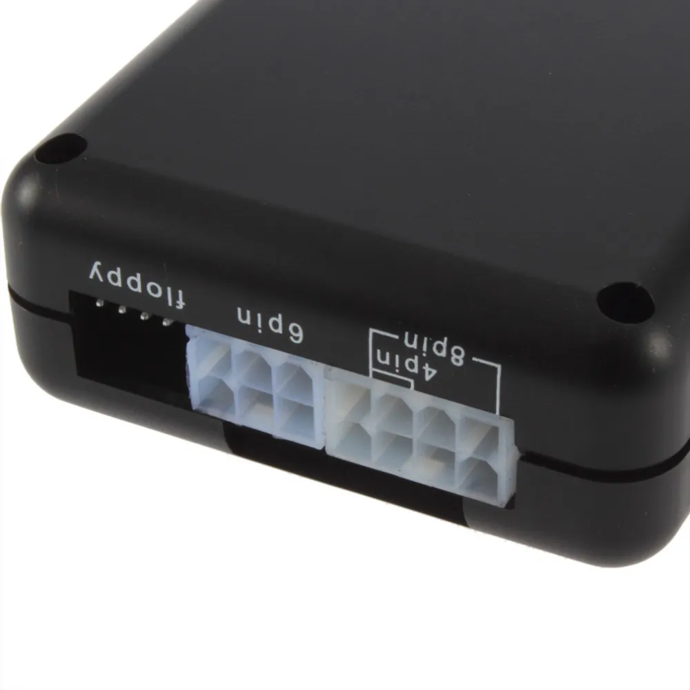 Электрический тестер Checker светодиодный 20/24 Pin для PSU ATX SATA Тестер HDD контрольно-измерительный прибор измерения для ПК Compute