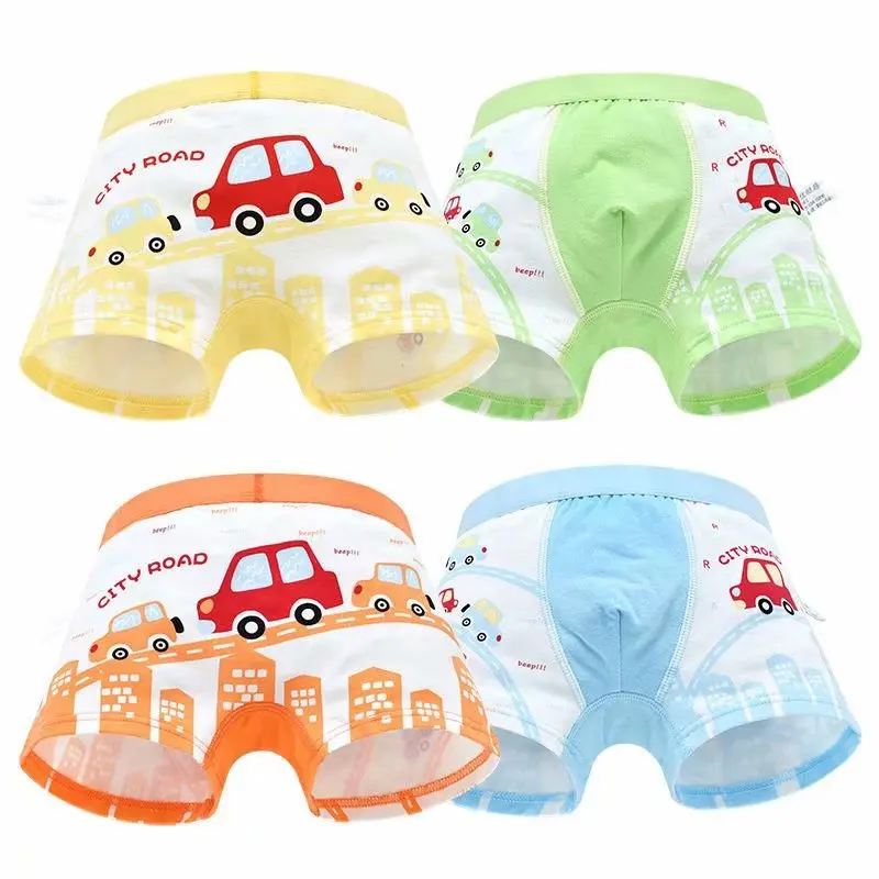 Трусы-боксеры для мальчиков х/б 4 шт. |