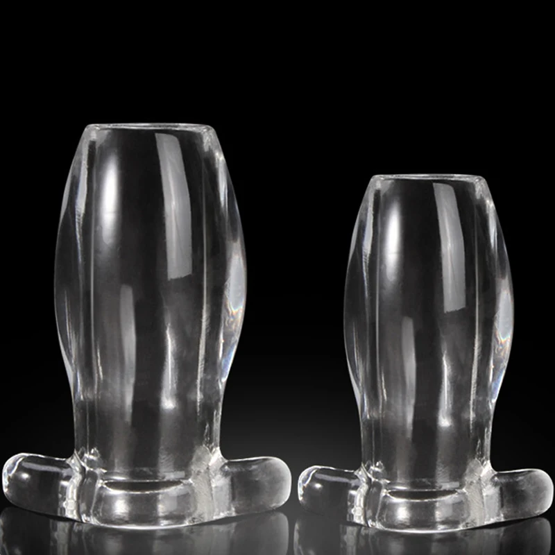 Полые Анальная пробка мягкие анальный расширитель БДСМ секс влагалище