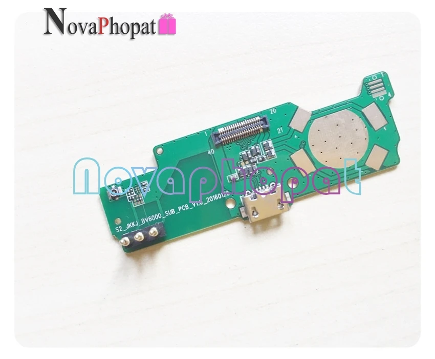 Novaphopat оригинальный для Blackview BV6000 BV6000S USB док станция зарядное устройство Порт